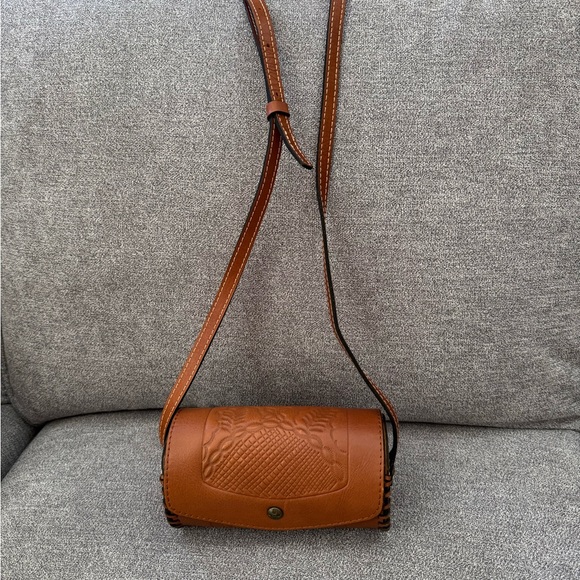 Patricia Nash Mini Leather Crossbody - Picture 8 of 8